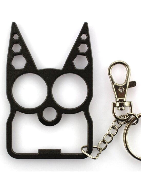 Black Cat Self Defense Keychain - Picture 1 of 3